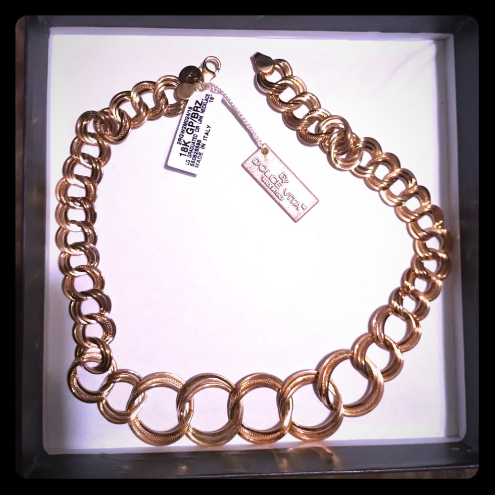 Dolce Vita Bronze necklace